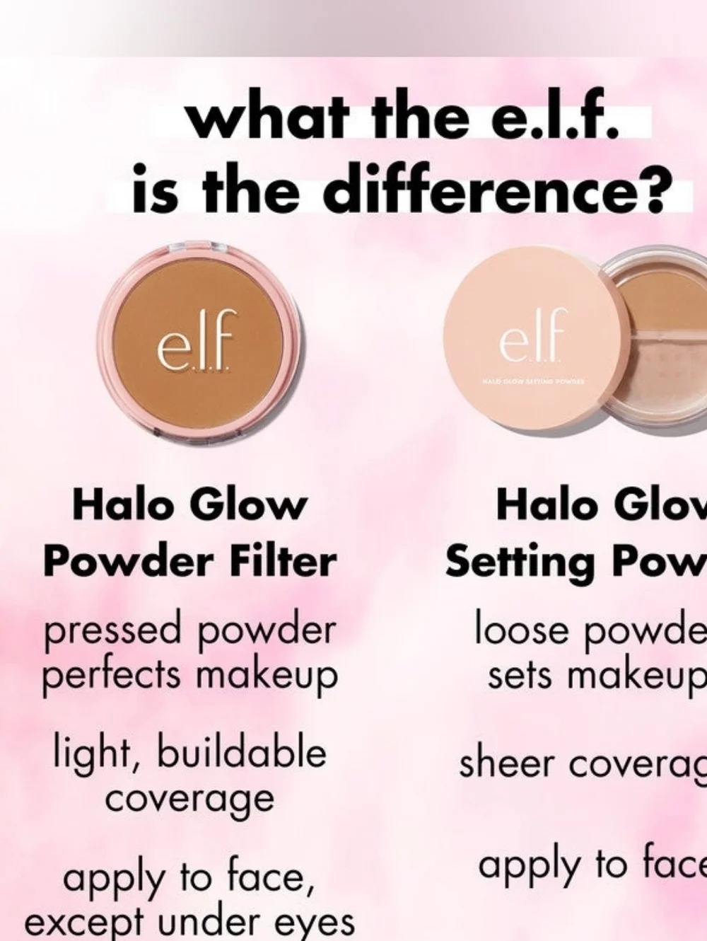 5/$25 or Free Gift: e.l.f. Cosmetics Halo Glow Powder Filter (Tan Neutral Warm)